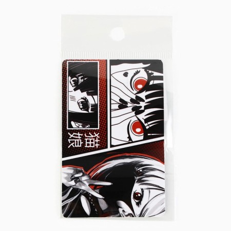 Stick on the bank card "Anime", 8.5 x 5.4 cm-3