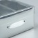 Gift folding box, packaging, "silver", 20 x 20 x 10 cm