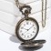 Pocket clock "Troika horses", quartz, chain L-37 cm, D-4.5 cm