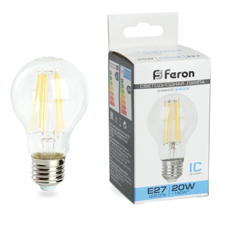 LED LED Feron, E27, 20 W, 175-265 V, daylight