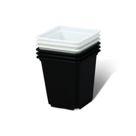 Pot for seedlings, 500 ml, d = 9 cm, h = 10 cm, mix-4
