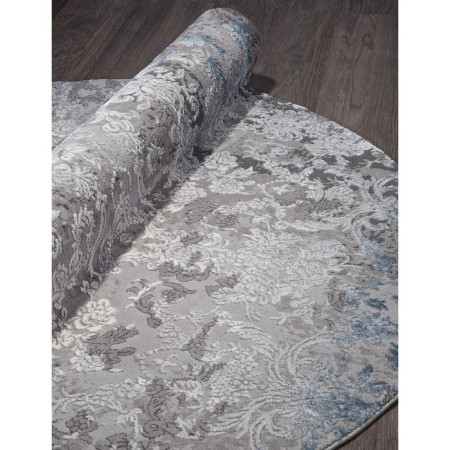 Round Car Karmen Hali Armina, size 200x200 cm, color Blue/Blue-2