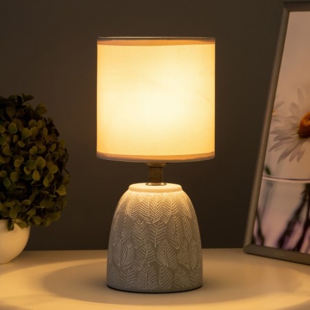 Lensi table lamp E27 40W gray 13x13x27.5 cm-1