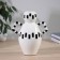VAZA Ceramics Table "Picasso" (manual painting) jug elegance, 23x10 cm, black and white 104551