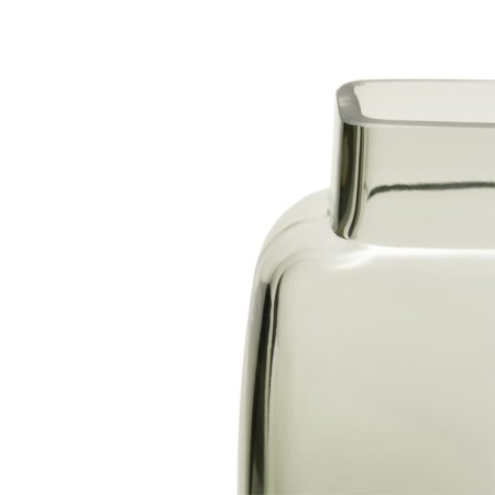 Decorative vase of glass, 127 × 80 × 147 mm, color gray color-4