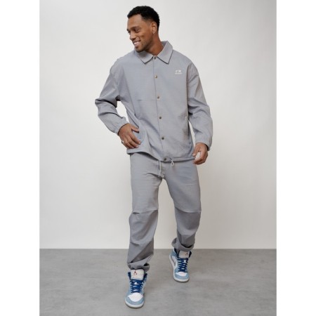 Sports suit men's, size 50, gray color-10