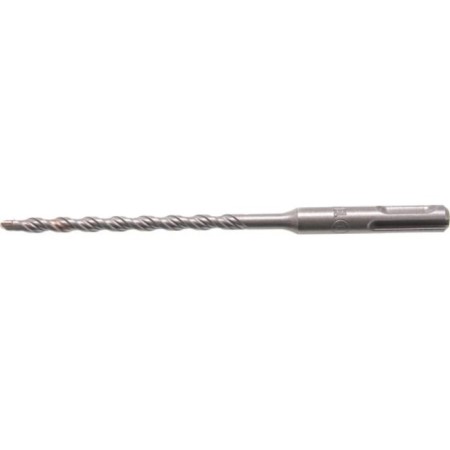 Denzel 705006 concrete drill, double spiral, Cobalt w-tip, SDS plus, 6 x 160 mm