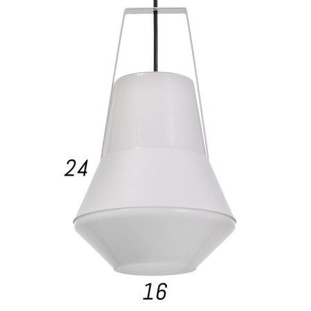 Lamp Bayerlux 1653/1wt E27 40W white 25x26x40-135 cm-3