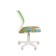 Children's chair "Chairman Kids" 112 fabric "cats", white plastic