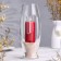 VAZA-sub-SUBSTANCE "MOII-1" with a candle, 12x29.5 cm, 9 hours, glass
