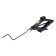 The jack of screw rhombic tundra, lifting/picking 360/105 mm, 1.5 t