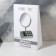 Mirror with a stand for storage "Circle", bilateral, with an increase, mirror surface 14 × 17.5 cm, color mix