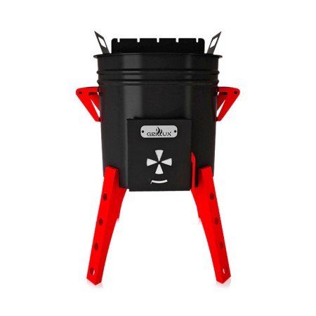 Camal oven for a cauldron, 37.5 x 37.5 x 61 cm-2