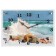 Carty clock is wall-mounted, interior "inhabitants of the seabed", silent, 25 x 35 cm