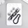 Laser Laser 3 Nozzles+ Carabiner Plastic "Chamomile" black 1x7 cm