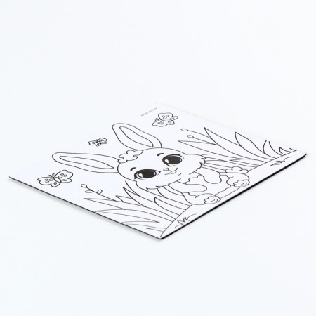 Magnet coloring "Bunny", 10 × 10 cm-2
