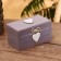Casket "With Love" MDF 15x8x8 cm