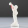 Porcelain figurine "Pioneer", copyright painting, 12x4x4 cm