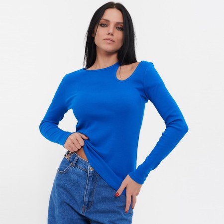 Women's longing, color bright blue size 44 (m)
