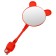 Rear -view mirror Dream Bike, red color