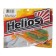 The Helios Catcher Pepper Green & Orrange Vibrokhvost, 7 cm, 7 pcs. (HS-1-018)