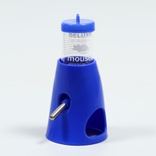 Drill 80 ml with a duma base for small rodents, 8 x 8 x 16.5 cm, blue