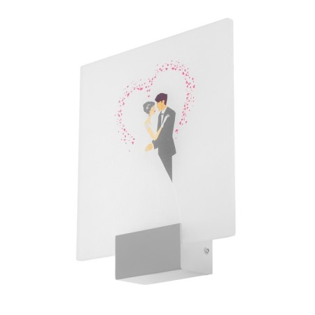 Bra "Love" LED 6W 4000k white 24x6x24 cm