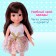 Classic "Olya" doll in a dress, mix