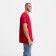 T -shirt male, red color/print mix, size 48 (3xl)
