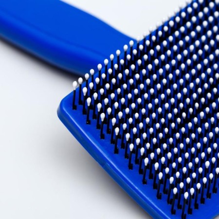 Pucoproding Plastic soft with rounded teeth, medium, 9 x 15.5 cm, blue-2
