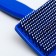 Pucoproding Plastic soft with rounded teeth, medium, 9 x 15.5 cm, blue
