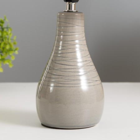 Reims table lamp E14 40W gray 17x17x32 cm Risalux-2