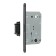 Locking magnetic Lockland ZLK5BL, Black, M/O 96 mm.
