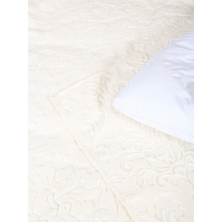 Tainted steel cover Softness Milky, size 200x220 cm-1