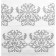Wallpaper Paper Crown Gray 5102