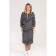 Female dress, size 66, black color