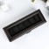 The casket to the leatherette to the clock 6 "Carbon with a red line" 8x33x12 cm