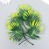 Decor for creativity "Palm leaf on the stem" set 5 pcs Green gradient 8x13.5 cm