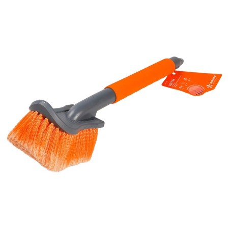 Washing brush, with soft fluffy bristles, large, 40 cm