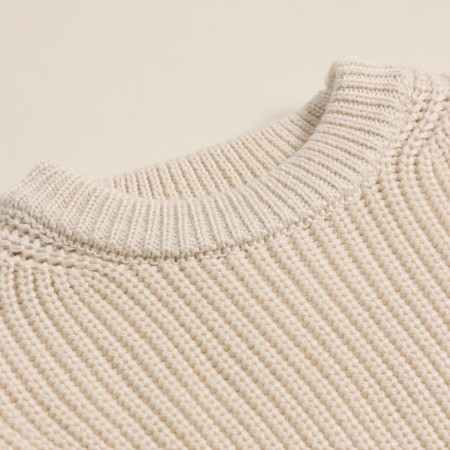 Jumper Knitted SL Home, r.74-80 cm, milk-7