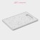 Board Degree Dolyana "Granite", rectangular, 30 × 20 cm, white color