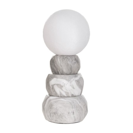 Amani table "Amani" 1x40W E14 gray 11.5x11.5x28cm-5