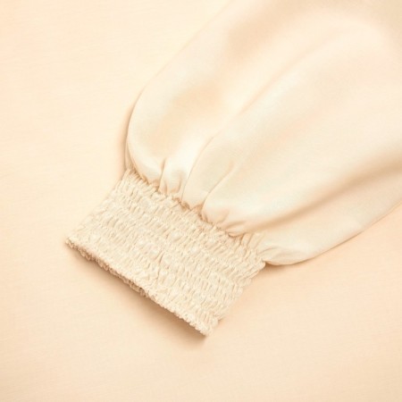 Women's blouse Minaku: Enjoy Milk color, rr 44-10
