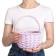 Wicker basket, 20 × 20 × 11.5/25 cm, willow