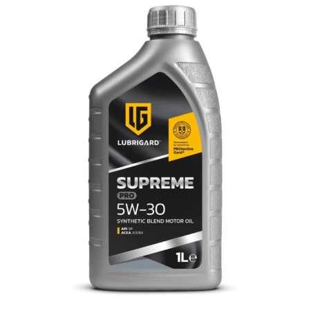 Motor oil Lubrigard Supreme Pro 5W-30, semi-synthetic, 1 liter