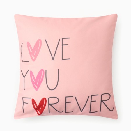 Case on the pillow Ethel "Forever", 40*40 cm, 100 p/e, velor