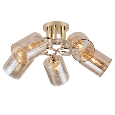 Ceiling light ESCADA, 1118/5PL. 5x40W, e27, 530x530x230 mm, color gold