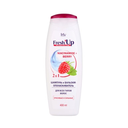 IRIS Cosmetic 2B1 "Niacinamide and Berry" shampoo, 400 ml