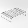 Ground for glazing and cooling confectionery, 3 tiers, 40.5 × 25 cm, black color