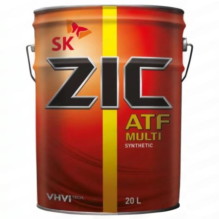 Transmission oil zic ATF Multi, synthetic, 20 liters